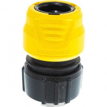 Универсальный коннектор KARCHER с аквастопом без упаковки Универсальный коннектор KARCHER с аквастопом без упаковки